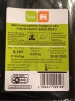 Mängden socker i Filet de saumon sans peau