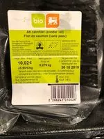 Mängden socker i Filet de saumon sans peau