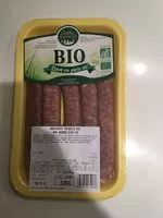 Mängden socker i Saucisse volaille Bio