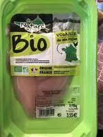 Mängden socker i Aiguillettes de poulet fermier biologique