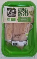 Mängden socker i Aiguillettes de Poulet fermier BIO