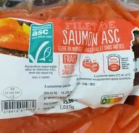 Mängden socker i Filet de saumon