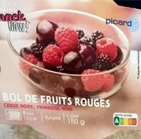 Mängden socker i Bol de fruits rouges