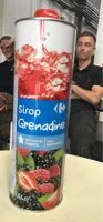 Mängden socker i Sirop de grenadine