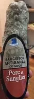 Mängden socker i Saucisson artisanal de savoie