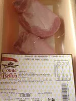 Mängden socker i Cotes de porc cuites