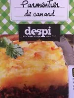 Mängden socker i Parmentier de canard