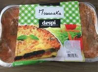 Mängden socker i Moussaka