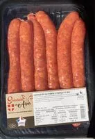 Mängden socker i Chipolatas au piment d’espelette bio
