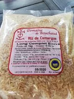Mängden socker i Riz de camargue long complet étuvé