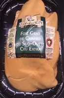 Mängden socker i Foie gras de canard du Sud-Est cru extra