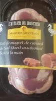 Mängden socker i Rôti de magret de canard