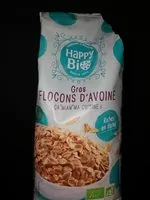 Mängden socker i Gros flocons d'avoine