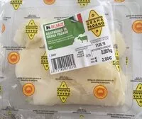 Mängden socker i Raspadura di grana padano