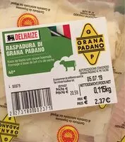 Mängden socker i Raspadura di grana padano