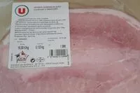 Mängden socker i Jambon supérieur avec couenne 2 tranches