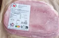 Mängden socker i Jambon cuit supérieur avec couenne