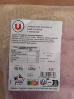 Mängden socker i Jambon cuit supérieur sans couenne