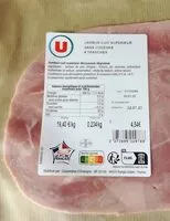 Mängden socker i Jambon cuit supérieur sans couenne
