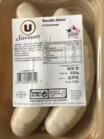 Mängden socker i Boudin blanc à l'ancienne