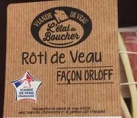 Mängden socker i Roti de veau facon orloff