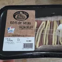Mängden socker i Rôti de veau façon orloff