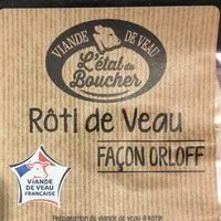 Mängden socker i Roti de veau façon orloff