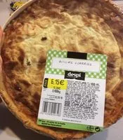 Mängden socker i Quiche Lorraine