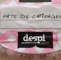 Mängden socker i Pâté de campagne