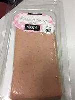 Mängden socker i Mousse de foie pur porc