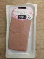 Mängden socker i Mousse de foie pur porc