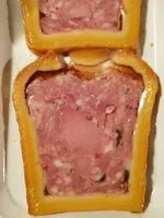 Mängden socker i Pâté en croûte