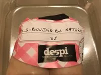 Mängden socker i Boudin blanc nature