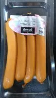 Mängden socker i Saucisses frankfort