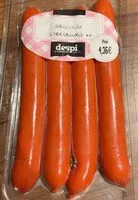 Mängden socker i Saucisse strasbourg