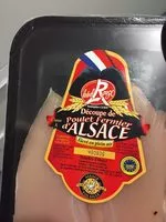 Mängden socker i Decoupe de poulet d’Alsace