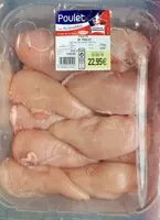 Mängden socker i Filet de poulet