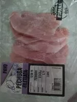 Mängden socker i Pechuga de pavo fileteada