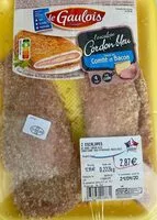 Mängden socker i L'escalope cordon bleu garnie au comté et bacon