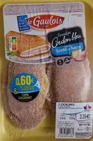 Mängden socker i L' escalope Cordon bleu garnie au Comté et Bacon