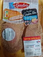 Mängden socker i L'escalope cordon bleu garnie au comté et bacon