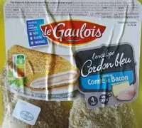 Mängden socker i L'escalope cordon bleu garnie au comté et bacon