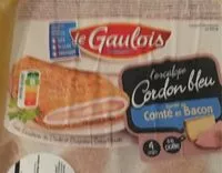 Mängden socker i Escalope cordon bleu garnie comte et bacon