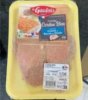 Mängden socker i Cordon bleu Comté Bacon de dinde