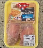 Mängden socker i L’escalope Cordon Bleu garnie au comté et bacon de dinde