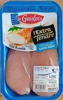 Mängden socker i Filet de poulet "l'Extra Tendre"