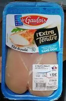 Mängden socker i Filet de poulet