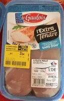 Mängden socker i 2 Filets poulet