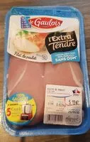 Mängden socker i Filet de poulet extra tendre