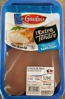 Mängden socker i Filet de poulet extra tendre